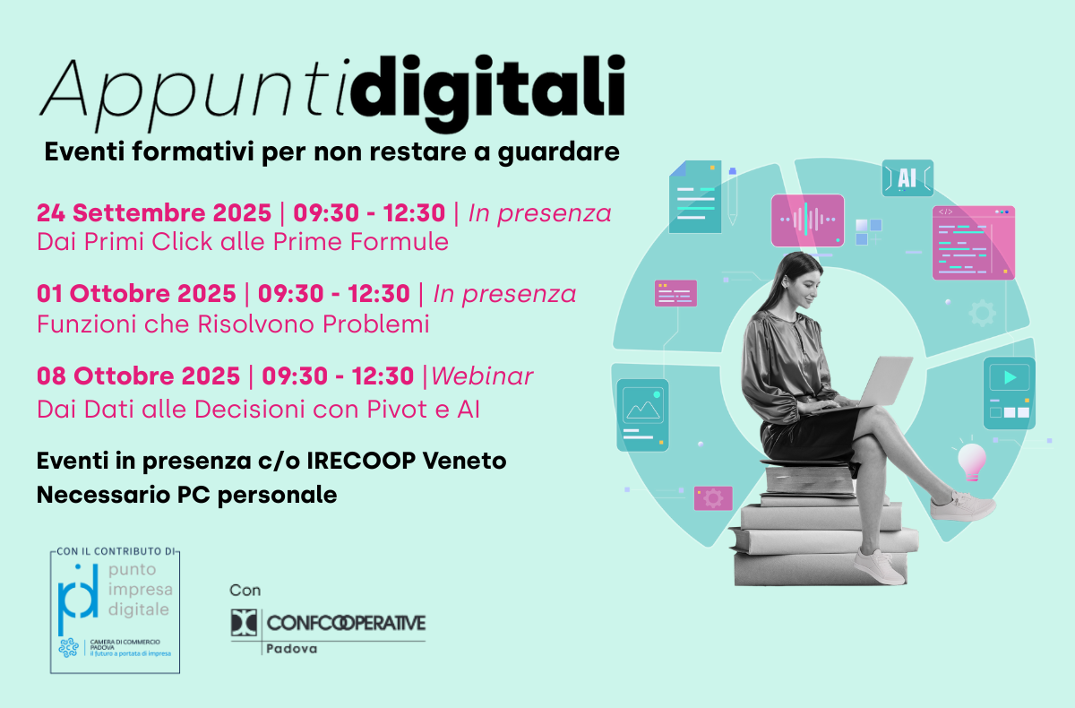 Ciclo Excel: Dai Dati alle Decisioni con Pivot e AI