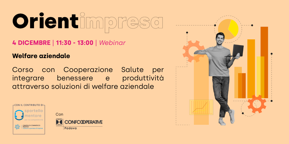 Welfare aziendale - Corso con Cooperazione salute per integrare benessere e produttività attraverso soluzioni di welfare aziendale
