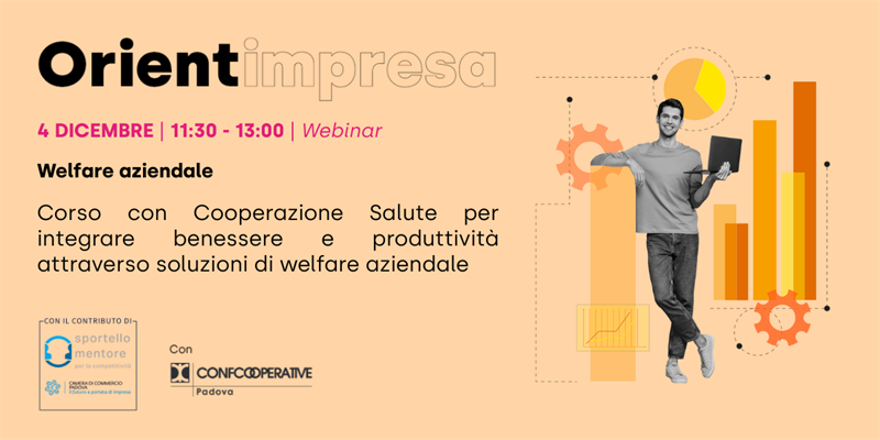 Welfare aziendale - Corso con Cooperazione salute per integrare benessere e produttività attraverso soluzioni di welfare aziendale