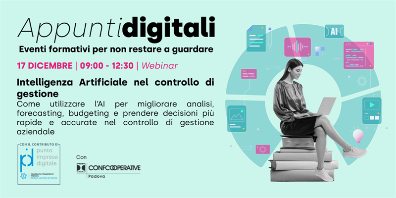 Webinar "Intelligenza Artificiale nel controllo di gestione"